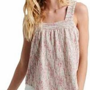 LUCKY Brand sleeveless tweed knit top